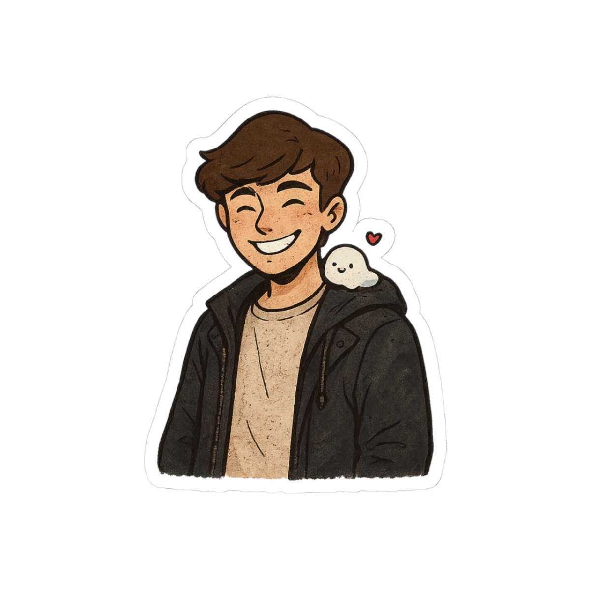 Georgenotfound and Blob Dream Cute Vinyl Sticker Decal